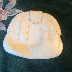 Off-White/Oyster Leather Handbag